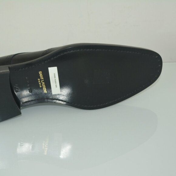 NIB  SAINT LAURENT MENS LACE UP LEATHER  SHOES main image 4
